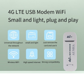 4G WiFi USB Dongle with All SIM Network Support